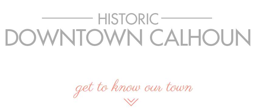 Downtown Calhoun Logo